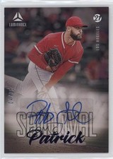 2021 Panini Chronicles Luminance Purple 4/25 Patrick Sandoval #LA-PS Auto i6j