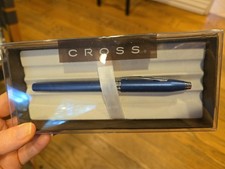 Cross Century III Rolling Ball Pen Roller Matte Blue AT0335cp-4 Retired - NIB