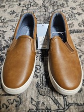 Cat & Jack Boys Enzo Slip-On Sneakers  Color Cognac Boys Size 6 