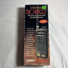 Uniden BEARCAT BC80XLT 50 Channel 800 MHz Programmable Handheld Radio Scanner