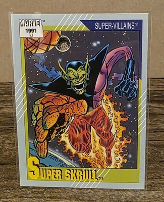 1991 Impel Marvel Universe Series II #62 Super Skrull