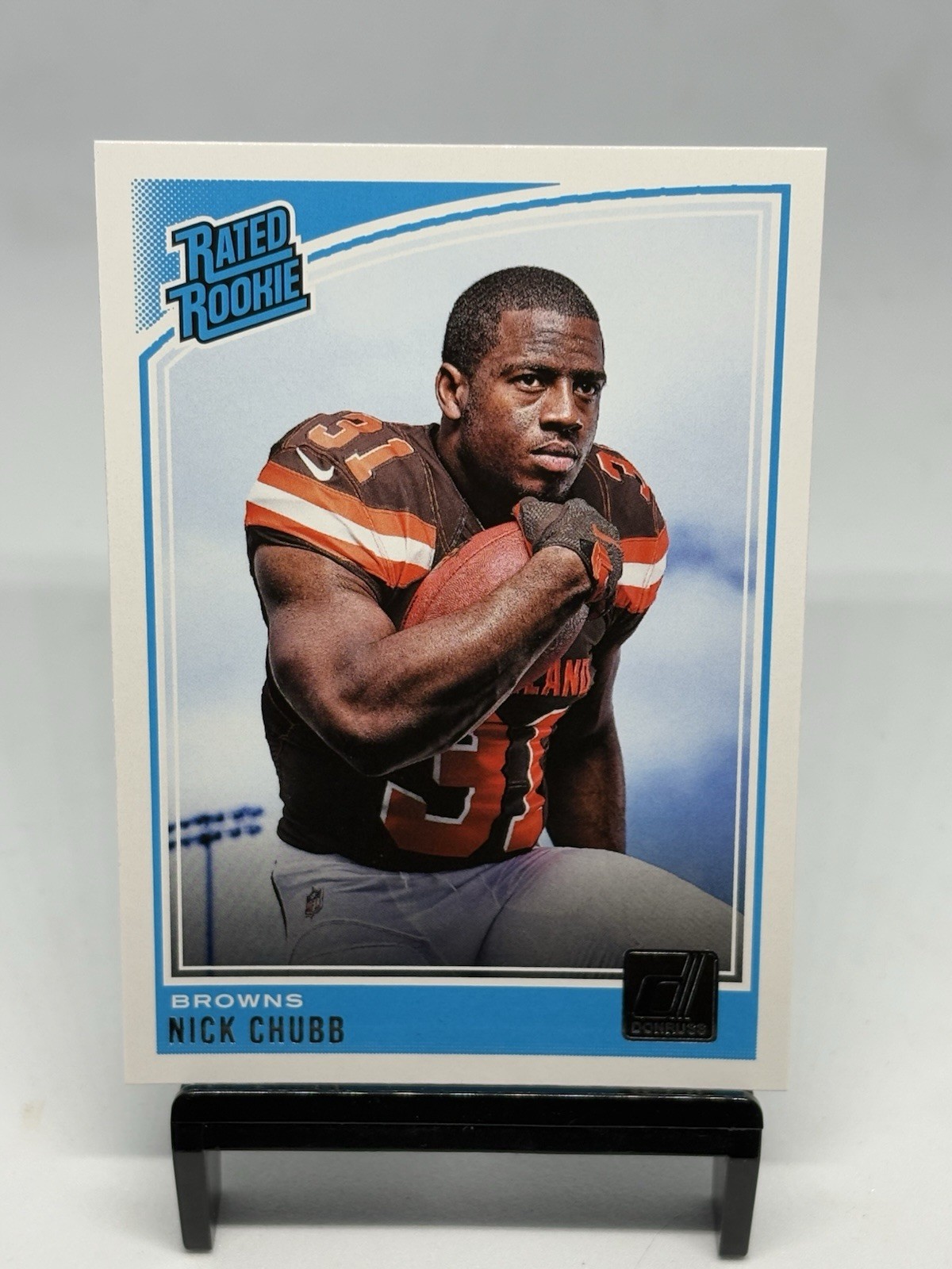 2018 Panini Donruss - Rated Rookie Nick Chubb #308 (RC)