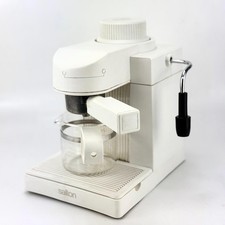 Salton/Maxim Express EX45 Espresso & Cappuccino Maker With Frother White Used