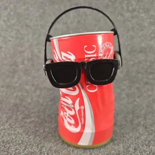 Vintage 1989 Coca-Cola Vintage Dancing Coke Soda Can Classic Collectible WORKS