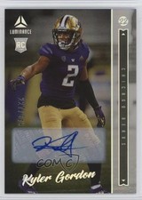 2022 Panini Luminance Rookie Auto 227/349 Kyler Gordon #162 Auto 1a25