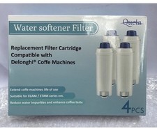 4x WATER FILTER For DELONGHI COFFEE MACHINE DLSC002 SER3017 5513292811 SERIES UK
