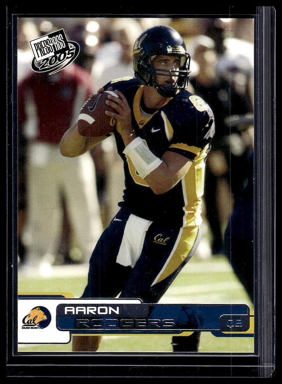 Aaron Rodgers Press Pass #9 Base