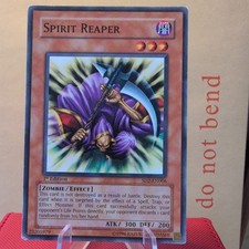 YUGIOH Common Spirit Reaper SD2-EN006 1st Edition PLAYED