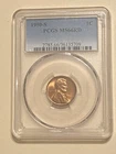 1950 S Lincoln Wheat Cent MS66 RED PCGS