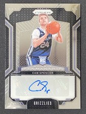Cam Spencer 2024-25 Panini Prizm Rookie Penmanship Auto RC #RPE-CAM -bg6