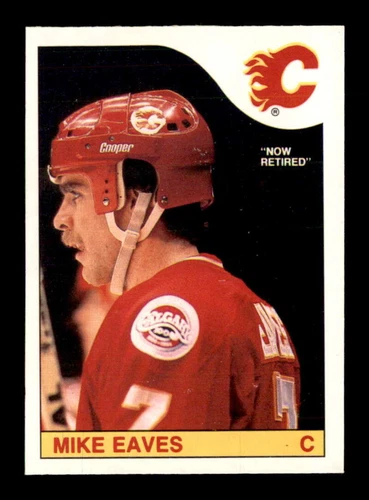 1985 O-Pee-Chee Hockey Mike Eaves #213