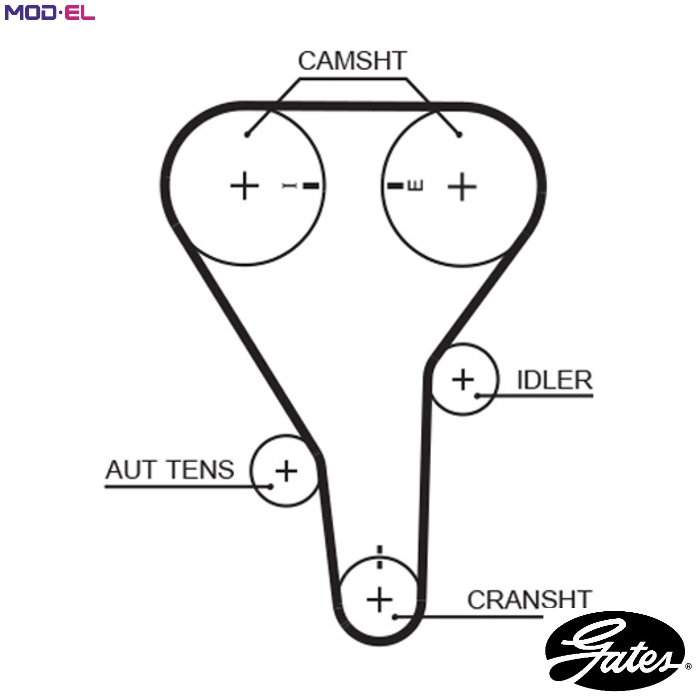 Fits GATES 5341XS TIMING BELT - Image 10