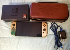 Nintendo Switch OLED Zelda Tears of Kingdom Special Edition system only- No game