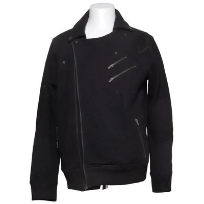 Junk de Luxe, Bikerjacke, Herren, Größe: L, Schwarz, Baumwolle/Polyester #jVc
