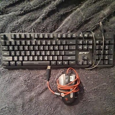 Red Dragon Wired 7200 DPI RGB Griffin Gaming Mouse M602A-RGB & keyboard npet