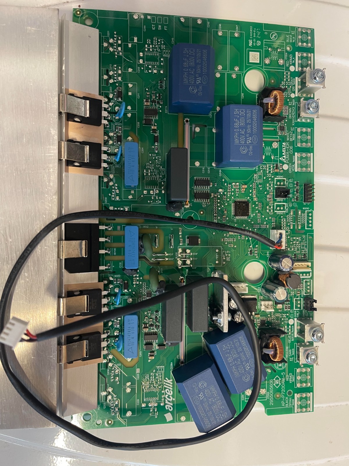 MODULE BOITE 350 OKI carte de puissance induction droite 167265008