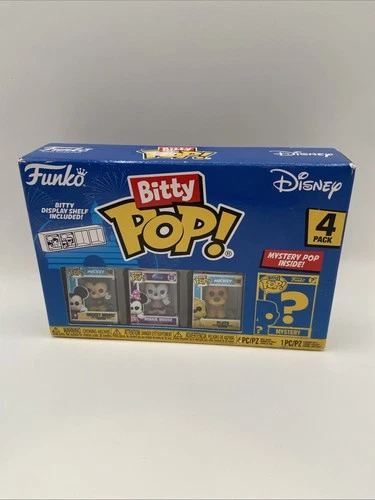 Funko Bitty Pop!: Disney - Mickey Mouse 4-Pack Disney display shelf