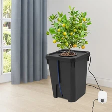 7 Gallon Hydroponics Deep Water Culture DWC System with Air Pump&Hose
