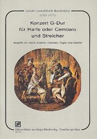 Konzert FüR Harfe Oder Cembalo Und Streicher G-Dur Michael RüGgeberg