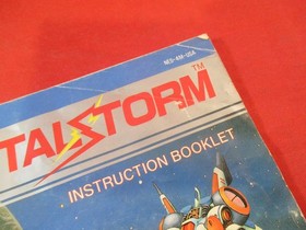 Metal Storm Nintendo NES Instruction Manual Booklet ONLY Metalstorm