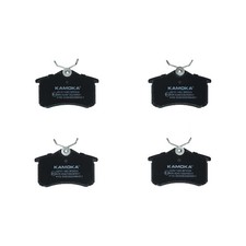 Satz Bremsbeläge Bremsklötze hinten für Skoda Roomster 5J7 Superb 1 3U4 | 262