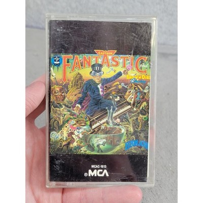 Elton John Captain Fantastic Brown Dirt Cowboy Cassette Tape MCAC-1613 MCA 1980