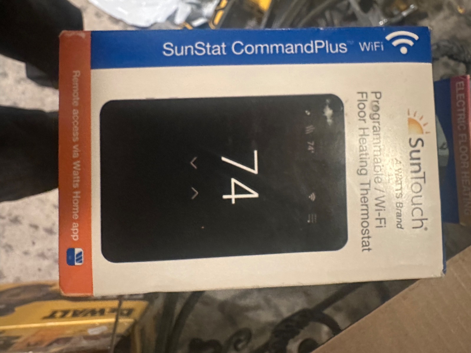 SunTouch SunStat CommandPlus Programmable WiFi Floor Heating