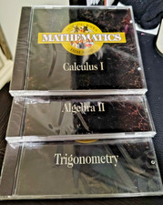 1PRoONE MATHEMATICS TRIGONOMETRY,CALCULUS 1 ALGEBRA ii CD NEW