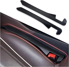 2PCS Car Seat Gap Filler - Organizer for Holding Black 
