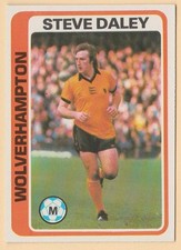Topps Football Pale Blue Back 1979 #122 Steve Daley Wolverhampton Wanderers