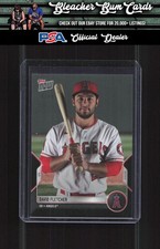 2022 Topps Now Road to Opening Day Angels David Fletcher Black #/99