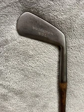 Antique Hickory Wood Shaft Wright&Ditson 16* Driving Iron D1 40.25” Golf Club