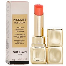 Guerlain KissKiss Bee Glow Colour Lip Balm 389 Pearly Peach Brand NEW IN BOX