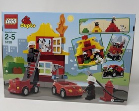 LEGO 6138 Duplo My First Fire Station New Sealed Retired