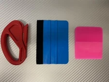 Paint Protection film Fitting Kit 3x Tools Installing PPF Vinyl film Best Seller