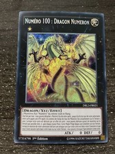 CARTE YU-GI-OH! NUMÉRO 100 : DRAGON NUMERON 1ST DRL3-FR021 NEUF/MINT