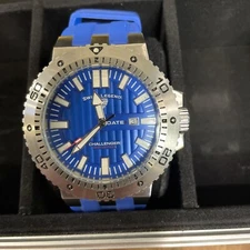 Swiss Legend Challenger 50mm Men’s Watch - Royal Blue