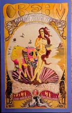 Electric Factory Presents CREAM Electric Factory 1968 2nd Print Concert Poster 