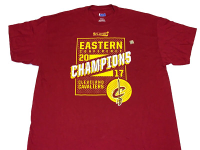 Cleveland Cavaliers 2017 Eastern Champions NBA Playoffs T-Shirt New! NWT XL