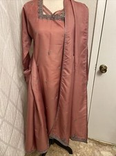 pakistani indian formal shalwar kameez.shirt And dupata have Beautiful Hand Work