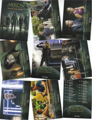 Arrow Season 3 (drei) - 81 Karten Basic/Basis Set - Cryptozoic 2017