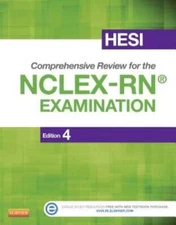 HESI Comprehensive Review for the NCLEX-RN Examination, 4e - Paperback - GOOD