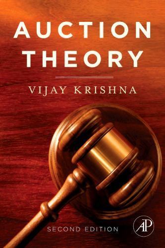 Auction Theory Krishna Hardback Academic Press 9780123745071 2e
