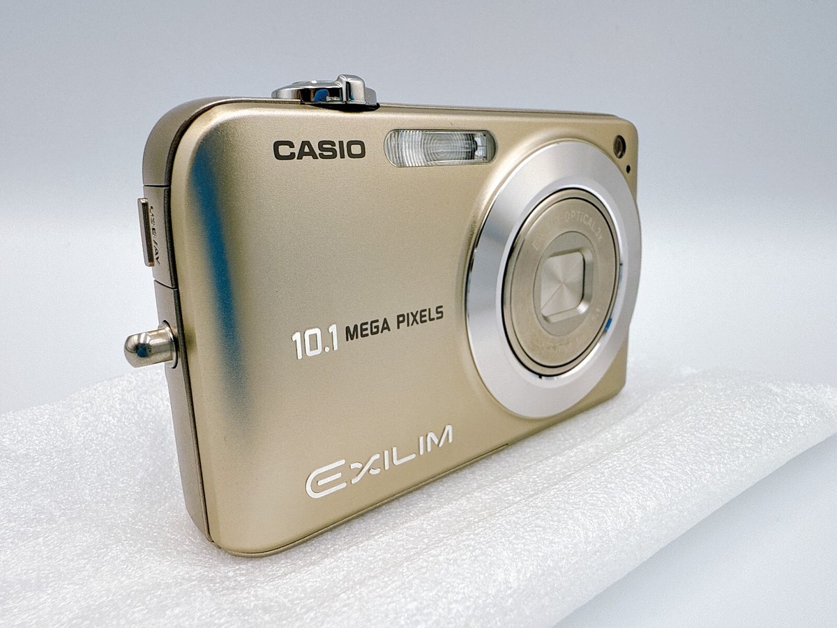 Casio EXILIM ZOOM EX-Z1080 10.1MP Digital Camera Gold from JP