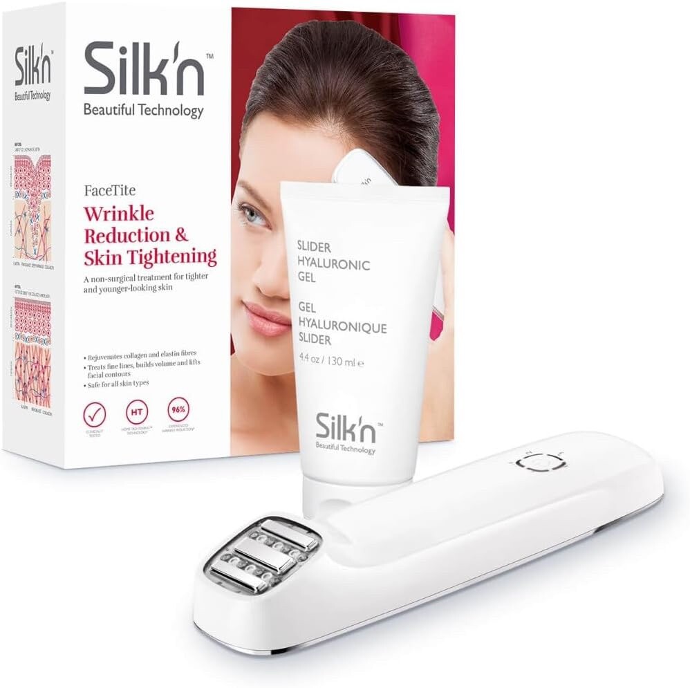 Silk'n Beautiful Technology Facetite Wrinkle Reduction & Skin Tightening Device