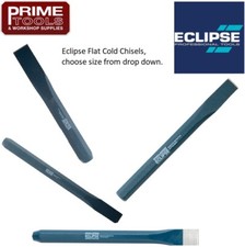 Eclipse Flat Cold Chisel, Choose size from drop down list