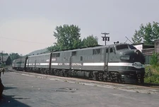 Empire Service train 71 at Hudson station, September 1968 5 x 7 Photo