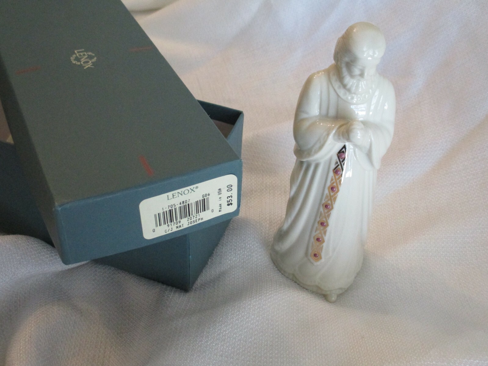 LENOX CHINA JEWELS NATIVITY  joseph  6.5