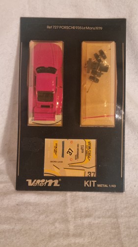 Kit auto Verem 727 Porsche 935 Le Mans 1979 1:43 nuovo/confezione originale S014-73