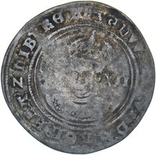 1551-3 Shilling (Mm. y) - Edward VI British Silver Hammered Coin